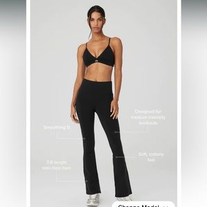 ALO Yoga Airbrush High-Waist 7/8 Bootcut Legging-NWT